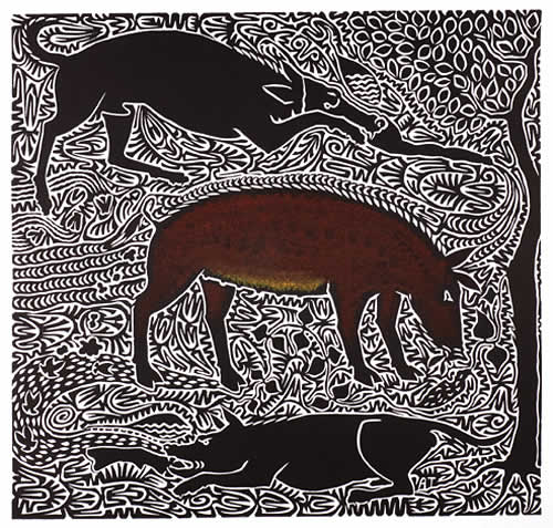 Alick Tipoti, Burum, Torres Strait Islander art