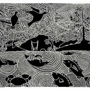 David Bosun, Kek - Monsoon Season, Torres Strait Islander art