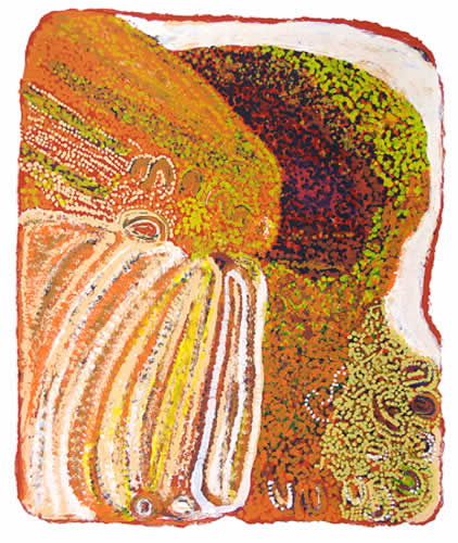 Eubena Nampitjin, Nakarra Nakarra I, Aboriginal art