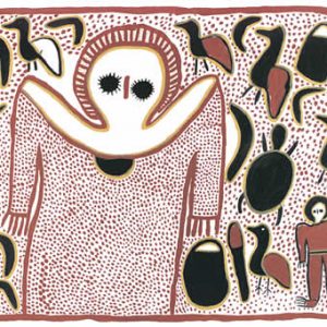Lily Karedada, Wandjina Rainmaker, Aboriginal art