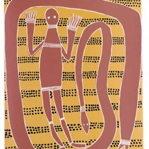 Phillip Gudthaykudthay, Widtji and Sisters, Aboriginal art