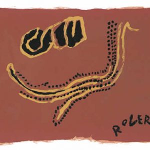 Rover Thomas, Lake Tobin, Aboriginal art