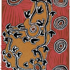 Rosie Napurrurla Tasman, Grass Seed Dreaming - Ngurlu I, Aboriginal art