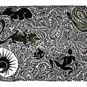 Solomon Booth, Lagau Uruil, Torres Strait Islander art