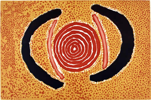 Samson Japaljarri Martin, Ngarlu Jakurrpa - Love Story, Aboriginal art