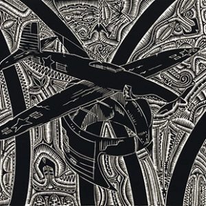 Brian Robinson, And they flew from the airfield at Ngurupail, Torres Strait Islander art