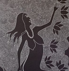 Lisa Michl (Ko-manggen), Water Fairy I, Aboriginal art
