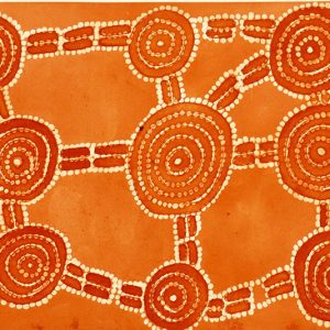 Dinny Nolan, Pamapardu, Flying Ant Dreaming, Aboriginal art