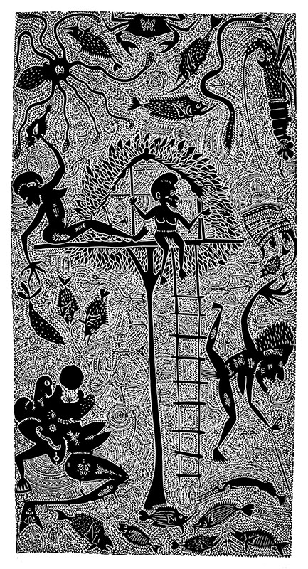Dennis Nona, Ulalai Dogai, Torres Strait Islander art