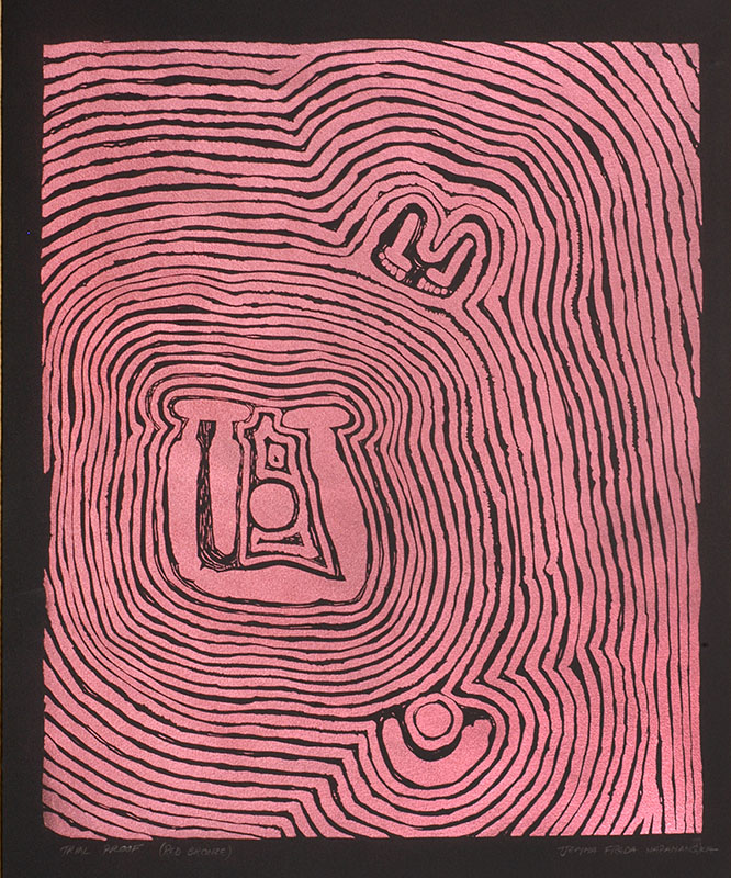 Aboriginal art, Tjenna Napanangka, Wati Kutjarra III