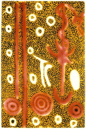 Paddy Stewart Japaljarri, Ngarlu Jukurrpa - Love Story II, Aboriginal art