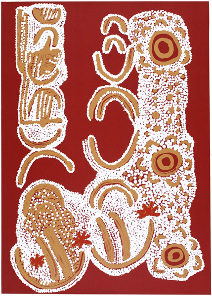 Rosie Tasman Napurrurla, First Love, Aboriginal art