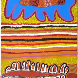 Bai Bai Napangarti, Love Magic Ceremony Design, Aboriginal art