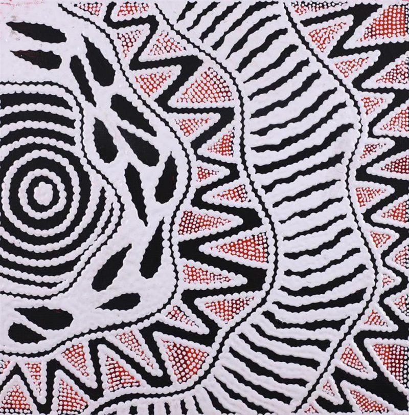 Pikilyi Jukurrpa - Vaughan Springs Dreaming, Ursula Napangardi Hudson, Aboriginal art